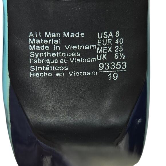 NWT Christian Siriano 8 Women's Shoes Navy Pumps Heels Open Back New Tags - Picture 5 of 7